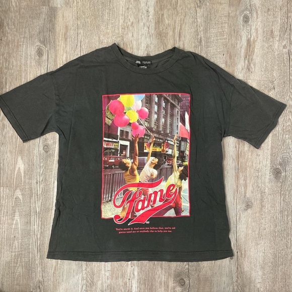 Zara Fame Graphic Tee - Picture 1 of 1
